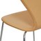 Series Seven Chair Model 3107 in Leather by Arne Jacobsen for Fritz Hansen, 2000s 11