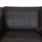 Modell 2212 2-Sitzer Sofa aus Dunkelbraunem Leder von Børge Mogensen, 2000er 14