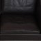 Modell 2212 2-Sitzer Sofa aus Dunkelbraunem Leder von Børge Mogensen, 2000er 18