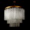 Mid-Century Italian Murano Chandelier from Venini, 1960s 3