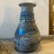 Cenedese Style Blue and Gray Scavo Murano Glass Vases, 1970s, Set of 3 10