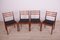 Fabric and Teak Dining Chairs by Victor Wilkins for G-Plan, 1960s, Set of 4 2