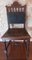Castilian Stuhl aus Leder und Holz 7
