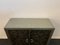 Credenza in Glossy Metal Leafs, 1980s 6