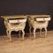 Venetian Style Lacquered Bedside Tables, 1950, Set of 2 3