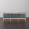 Mid-Century Danish Deep Blue 3-Seater Sofa attributed to Stouby, 1980s 5