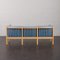 Mid-Century Danish Deep Blue 3-Seater Sofa attributed to Stouby, 1980s, Image 5