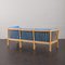 Mid-Century Danish Deep Blue 3-Seater Sofa attributed to Stouby, 1980s, Image 4