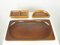 Italian Brown Glazed Ceramic Appetizer Dishes by F. Bettonica for Gabbianelli, 1965, Set of 5, Image 9