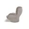 Karate Armchair in Grey Corduroy by Michel Cadestin for Airborne, 1970s, Image 3