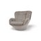 Karate Armchair in Grey Corduroy by Michel Cadestin for Airborne, 1970s, Image 1
