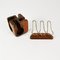 Mid-Century Teak Pipe Stands, 1960s, Set of 2, Image 1