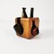 Porta pipe Mid-Century in teak, anni '60, set di 2, Immagine 12