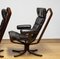 Dark Brown Leather Superstar Lounge Chairs attributed to Sigurd Ressell for Trygg, 1970s, Set of 2, Image 8