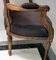 Louis XVI Style French Chair with Arms and Back in Vienna Straw, 1950, Image 11