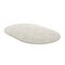 Tapis Oval Ivory #01 Modern Minimal Oval Shape Hand-getufteter Teppich von TAPIS Studio 2