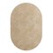 Tapis Oval Corn #02 Modern Minimal Oval Shape Hand-getufteter Teppich von TAPIS Studio 1