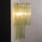 Large Italian Wall Light in Green Murano Glass, 1990s 8