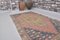 Handgeknüpfter Oushak Teppich mit Blumenmuster, 1960er 6