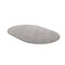 Tapis Oval Silver Grey #04 Modern Minimal Oval Shape Hand-getufteter Teppich von TAPIS Studio 2