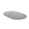 Tapis Oval Silver Grey #04 Modern Minimal Oval Shape Touffeté à la Main par TAPIS Studio 2