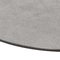 Alfombra Tapis ovalada en gris plateado # 04 moderna con forma ovalada mínima hecha a mano de TAPIS Studio, Imagen 3