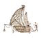 Lámpara de araña de barco italiana, años 50, Imagen 1