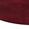 Tapis Oval Ruby #09 Modern Minimal Oval Shape Hand-Tufted Rug by TAPIS Studio 3