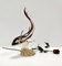 Large Vintage Brown and Amber Murano Glass Shark from Seguso, 1960s 2