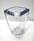 Vintage Thick Transparent Glass Vase by Strombergshyttan, 1960s 4