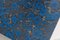 Sedia postmoderna blu con schienale alto, anni '80, Immagine 8