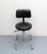 Office Chair in Black Synthetic Leather, 1965 4