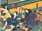 Utagawa Kunisada (Toyokuni III), Romantisches Drama, Holzschnitt, 1850er Jahre 1