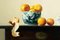 Zhang Wei Guang, Orangen auf Tisch, Ölgemälde, 2000er 4