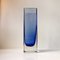Modernist Blue Glass Vase by Gunnar Ander for Lindshammar, 1960s 1