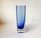 Modernist Blue Glass Vase by Gunnar Ander for Lindshammar, 1960s, Image 3