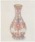 Sconosciuto, Vaso in porcellana, china e acquerello, 1890s, Immagine 1