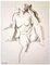 Leo Guida, Desnudo, Dibujo, años 70, Imagen 1