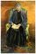 Antonio Feltrinelli, Mujer lectora, pintura al óleo, años 30, Imagen 1