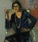 Antonio Feltrinelli, Mujer con velo, Pintura, 1929, Imagen 2