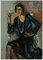 Antonio Feltrinelli, Mujer con velo, Pintura, 1929, Imagen 1