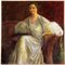 Antonio Feltrinelli, Portrait of Noblewoman, Oil Painting, 1930s 1