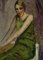 Antonio Feltrinelli, Mujer, óleo sobre tabla, años 30, Imagen 2