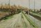 Fioravante Seibezzi, Landscape, Oil Painting, Mid-20th Century, Framed 2