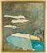 Mario Asnago, Blaue Landschaft, Öl auf Leinwand, Mitte des 20. Jahrhunderts 1