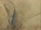 Giuseppe Lallich, Mujer desnuda en las rocas, Acuarela, Principios del siglo XX, Enmarcado, Imagen 3