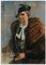 Antonio Feltrinelli, Portrait of Woman, Painting, 1930s 1