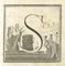 Unknown, Letter of the Alphabet S, Etching, 18th Century 1