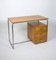 Vintage Bauhaus Schreibtisch aus Buche & Stahlrohr, 1930er 2