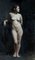 Marco Fariello, Klaudia Frontal Nude, Peinture à l'huile, 2021 1